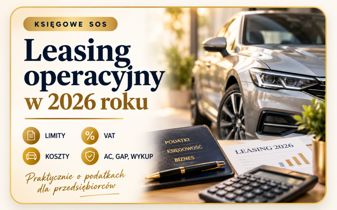 Leasing operacyjny samochodu w&nbsp;2026 roku – limity, VAT i&nbsp;koszty