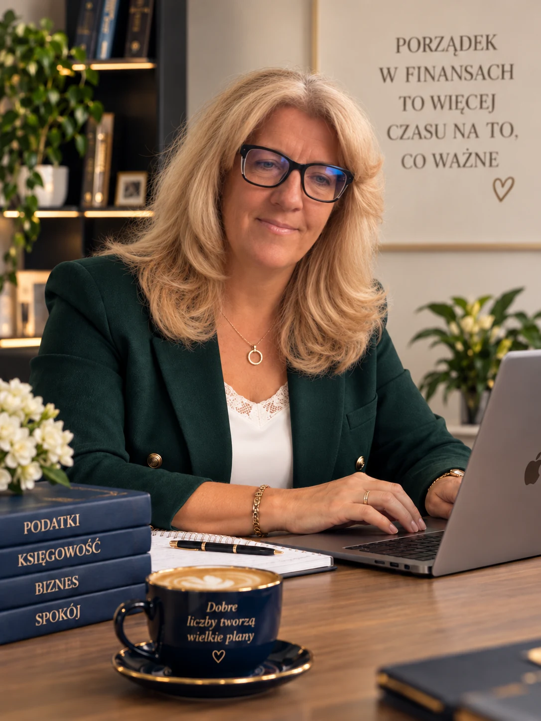 Dorota Zakrzewska przy pracy – rozliczenia podatkowe i import usług
