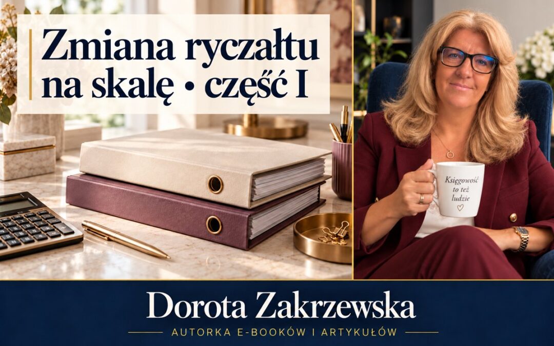 ZMIANA RYCZAŁTU NA&nbsp;SKALĘ OGÓLNĄ po&nbsp;1 lipca 2022r. – I&nbsp;część