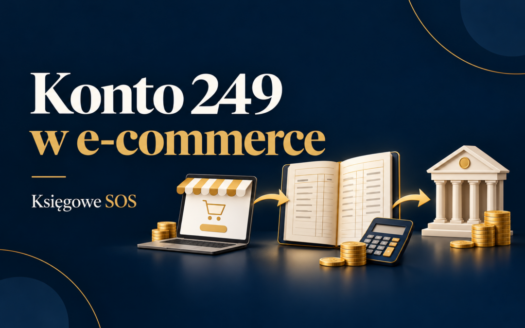 Konto 249 w e-commerce: rozliczanie płatności sklepu internetowego, konta operatora i rachunku bankowego.